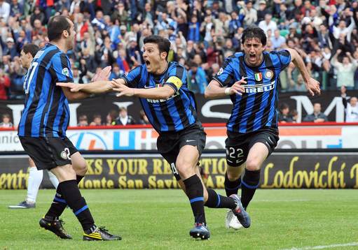 Javier  Zanetti, Inter, jubel