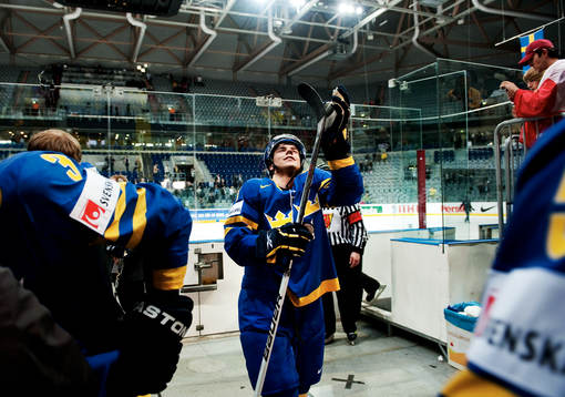 Magnus Pääjärvi Svensson, Sverige, lämnar isen