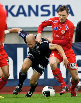 Mattias Lindström, Helsingborg och Marcus Lindberg,