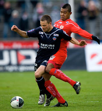 Erik Wahlstedt, Helsingborg och Ricardo Santos, Kalmar