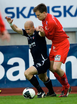 Två gamla kompisar, Mattias Lindström och Marcus Lindberg
