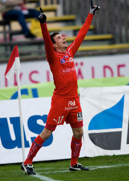 1-0 efter 6,4 sekunder, snabbast hittills i allsvenskan,