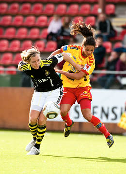 Linda Sembrant, AIK och Lisa Klinga, Tyresö