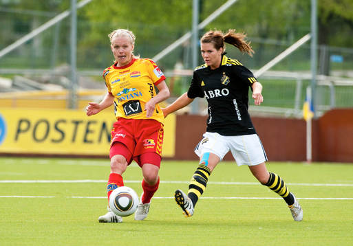 Elin Ekblom Bak, Tyresö och Hanna Folkesson, AIK