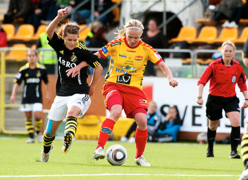 Hanna Folkesson, AIK och Elin Ekblom Bak, Tyresö
