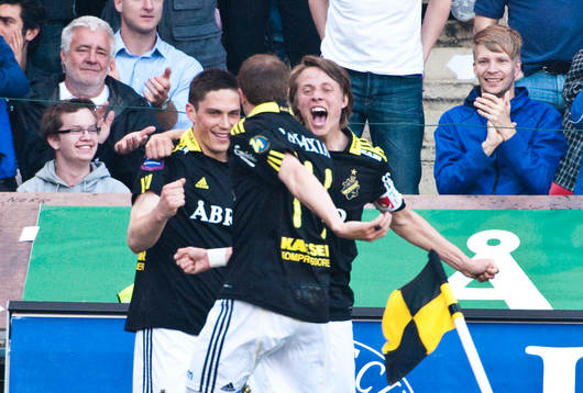 Miran Burgic, AIK, jubel