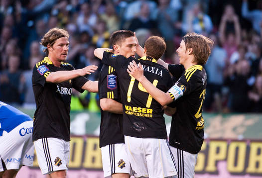 Miran Burgic, AIK, jubel