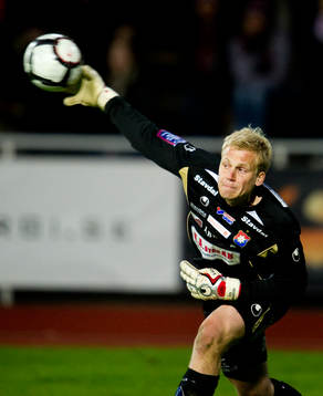 Peter Abrahamsson, målvakt, Örgryte, utkast