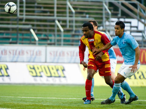 Peter Ijeh, Syrianska och Wilton Aguiar Figueiredo, Malmö