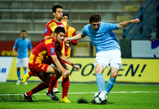 Rabi Elia, Suleyman Sleyman, Syrianska och Dardan Rexhepi,