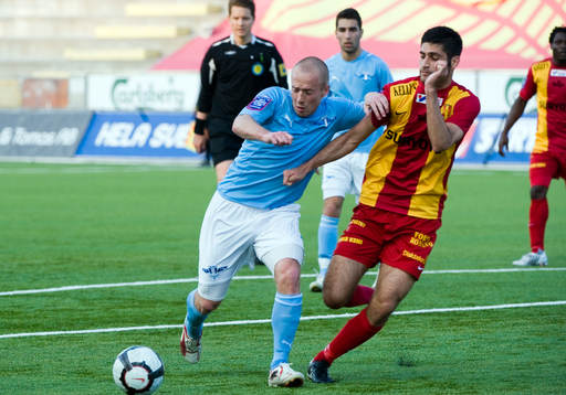 Daniel Larsson, Malmö och Rabi Elia, Syrianska