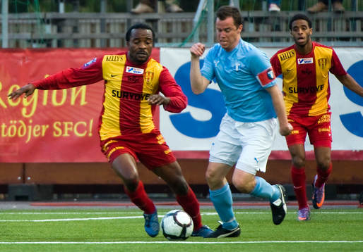 Peter Ijeh, Syrianska och Daniel Andersson, Malmö