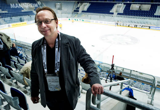 Pär Mårts, tillträdande förbundskapten, fanns på plats