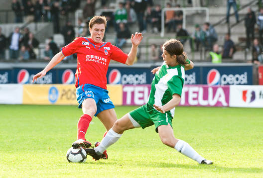 Marcus Bergholtz, Helsingborg och Erik Figueroa, Hammarby