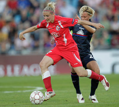 Anja Mittag, Potsdam och Amelie Rybeck, Lyon