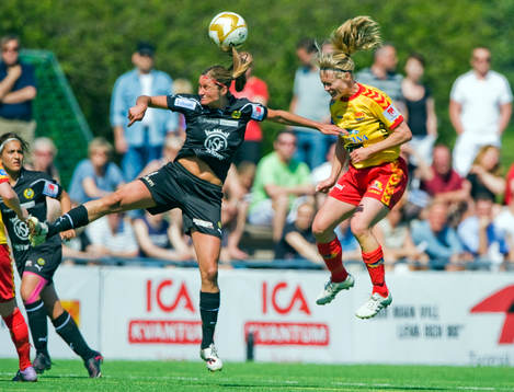 Madeleine Tegström, Hammarby och Elin Ekblom Bak, Tyresö