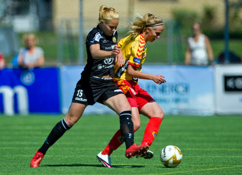Leena Puranen, Hammarby och Line Roddik/Hansen, Tyresö