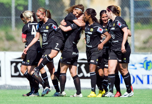 Daniella Chamoun, Hammarby, jubel