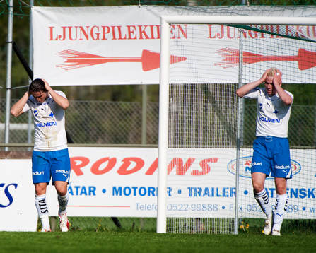 David Wiklander och Daniel Bamberg, depp