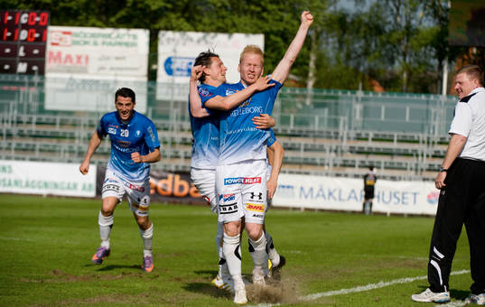 Mattias Adelstam, Trelleborg. Jubel