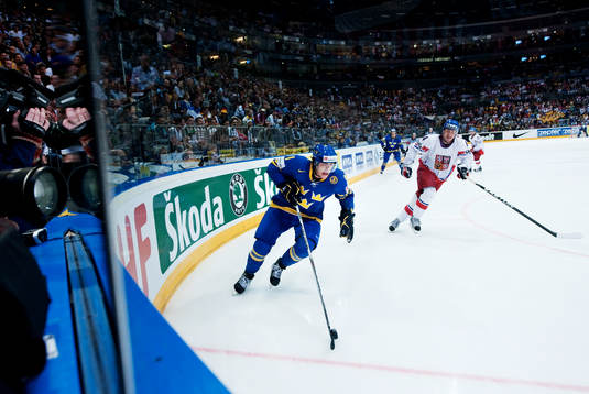 Bläddra bland fler bilder av Ishockey, VM, semifinal, Sverige - Tjeckien