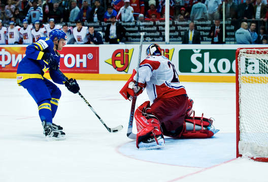 Tony Mårtensson, Sverige och Tomas Vokoun, målvakt,
