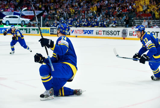 Johan Harju, Sverige, jubel