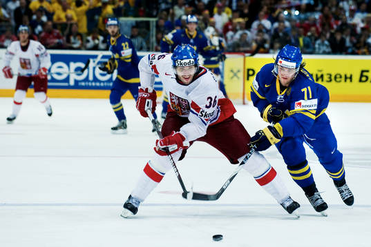 Petr Caslava, Tjeckien, och Jonas Andersson, Sverige