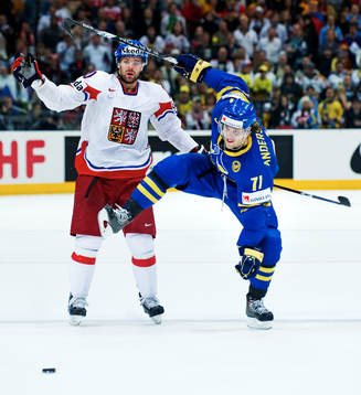 Jakub Klepis, Tjeckien, och Jonas Andersson, Sverige