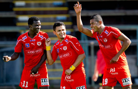 Abiola Dauda, Daniel Sobralense, Ricardo Santos, Kalmar,