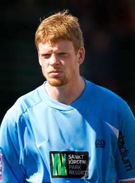 Christoffer Källqvist, målvakt, Häcken porträtt