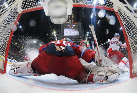 Ishockey, VM, final, Ryssland - Tjeckien