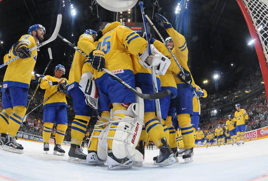 Bläddra bland fler bilder av Ishockey, VM, bronsmatch, Sverige - Tyskland