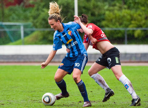 Bläddra bland fler bilder av Fotboll, dam, Damallsvenskan, Djurgården - Kristianstad© Bild