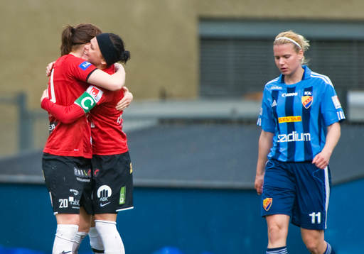 Mia Carlsson, Susanne Moberg, Kristianstad, jubel och