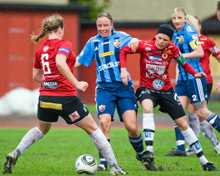 Ann-Marie Norlin, Djurgården och Susanne Moberg,