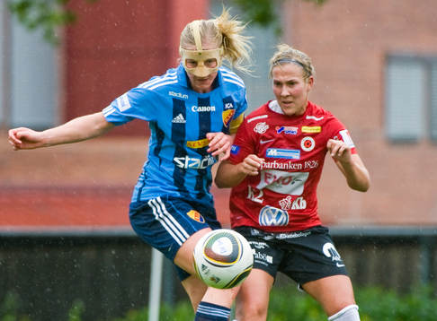 Elin Cederroos, Djurgården och Kirsty Yallop, Kristianstad