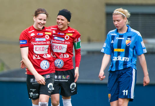Mia Carlsson, Susanne Moberg, Kristianstad och Alexandra