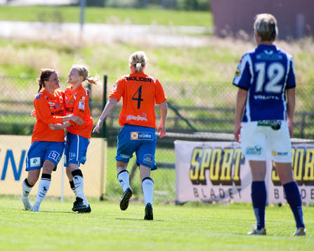 Matilda Forslund, Jubel. Annica Sjölund, Jitex, depp