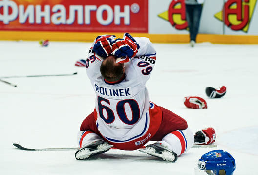 Tomas Rolinek, Tjeckien, jubel