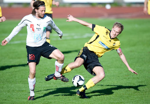 Lukas Åhsman och Bobby Alm Nilsson
