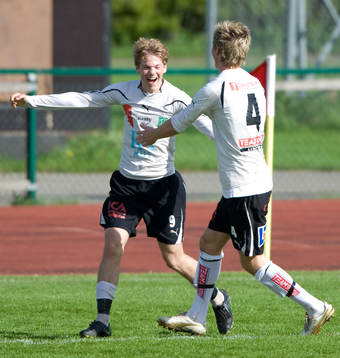 Kenty jubel, Robin Bornehav och Felix Ahlström