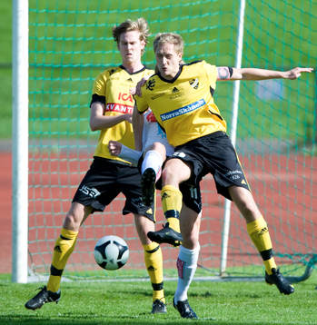 Christoffer Olsson och Bobby Alm Nilsson