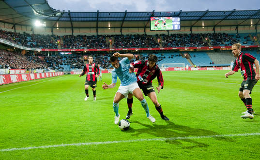 Jiloan Hamad, Malmö. Swedbank Stadion