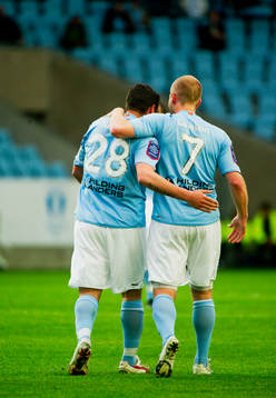 Fotboll, Allsvenskan, Alexander Nilsson och Daniel Larsson,
