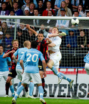Johan Dahlin, målvakt, Malmö