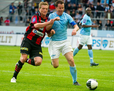 Daniel Andersson, Malmö och Johan Guidetti, Brommapojkarna