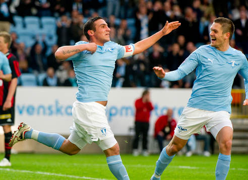 Alexander Nilsson, Malmö och Ivo Pekalski, jubel