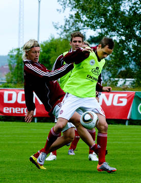 Simon Kjaer och Daniel Jensen