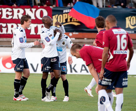Jens Portin, Omar Jawo, Gefle, Jubel. Depp Örgryte